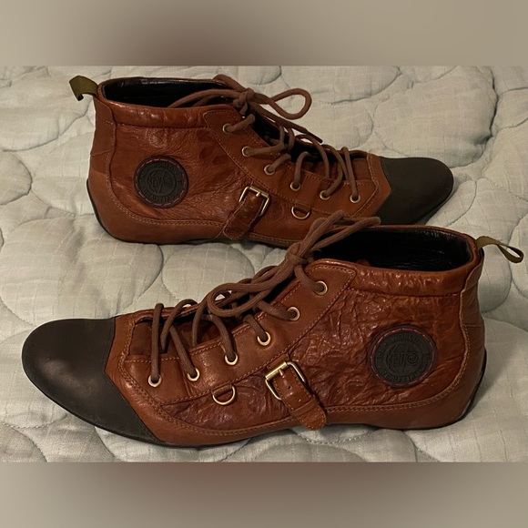 KENZO vintage leather ankle boots size 7